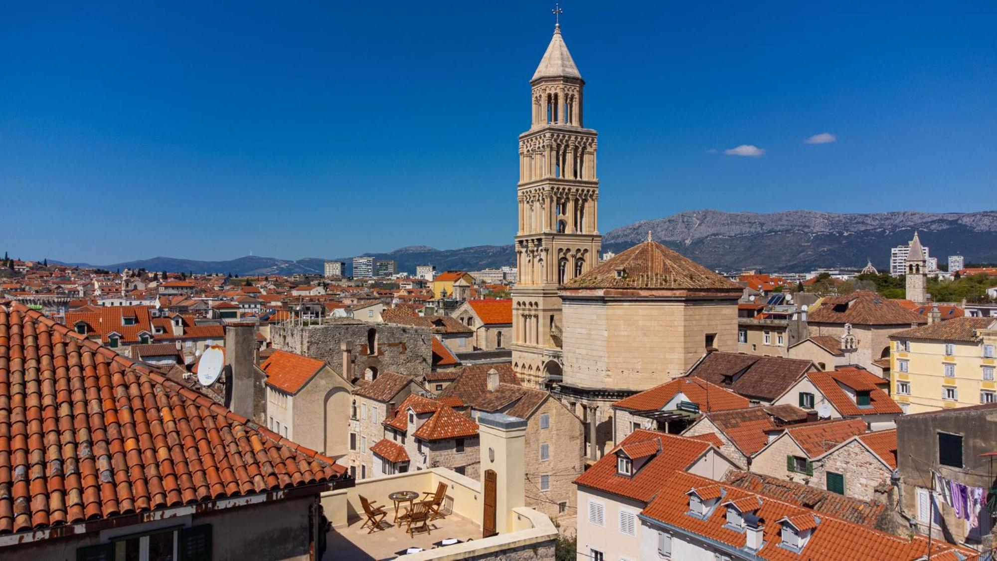 Апартаменты Terazza Grande In Diocletian Tower Сплит Экстерьер фото