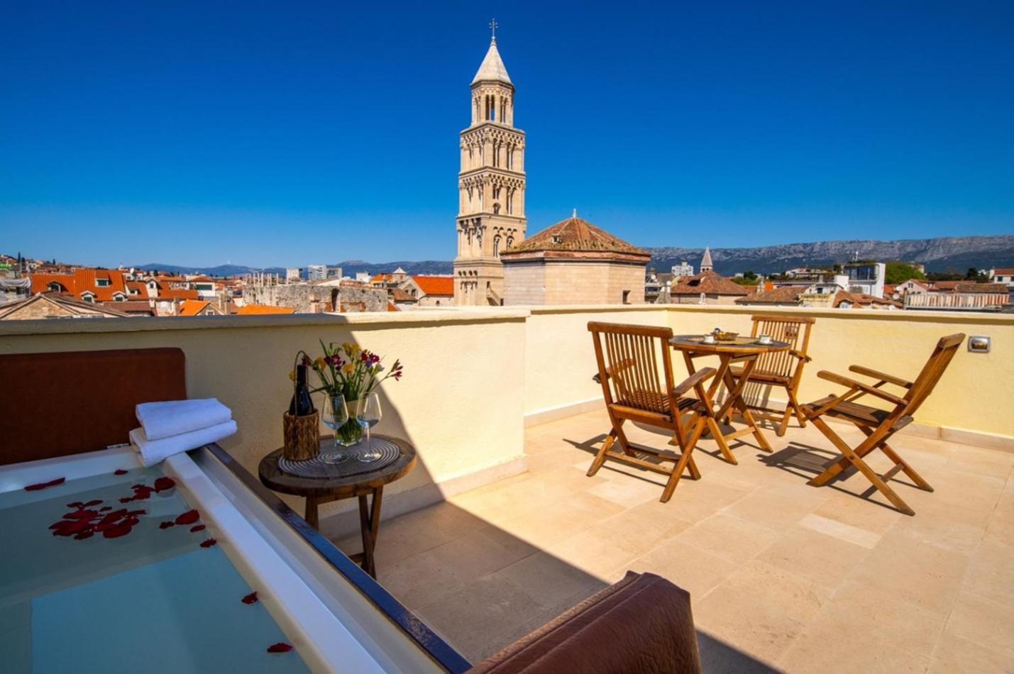 Апартаменты Terazza Grande In Diocletian Tower Сплит Экстерьер фото