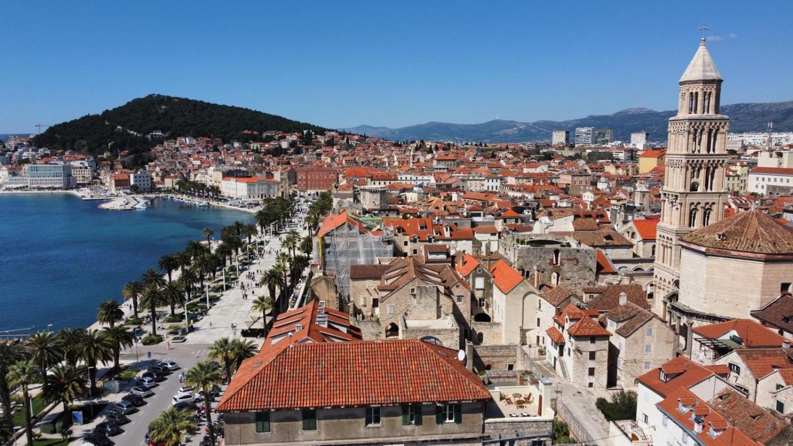 Апартаменты Terazza Grande In Diocletian Tower Сплит Экстерьер фото